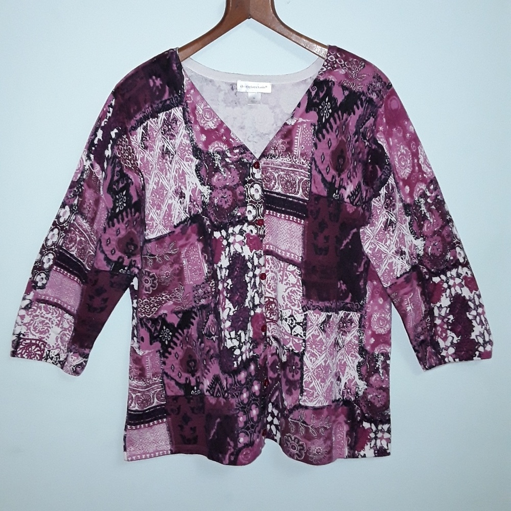 Christopher & Banks cardigan sweat sz. XL